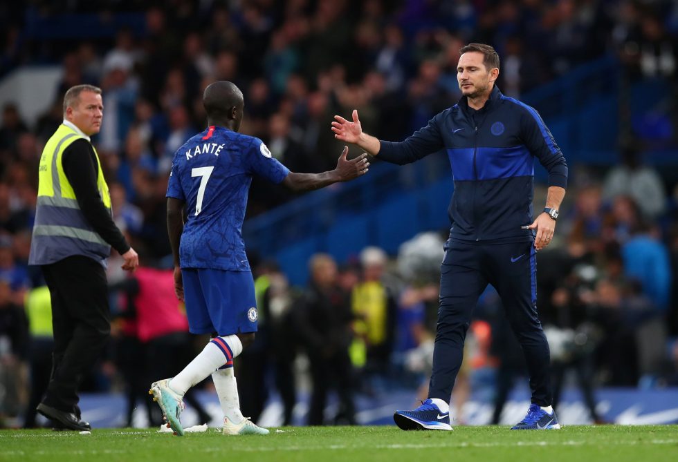 Frank lampard confirms that N'Golo Kante could feature against Manchester United