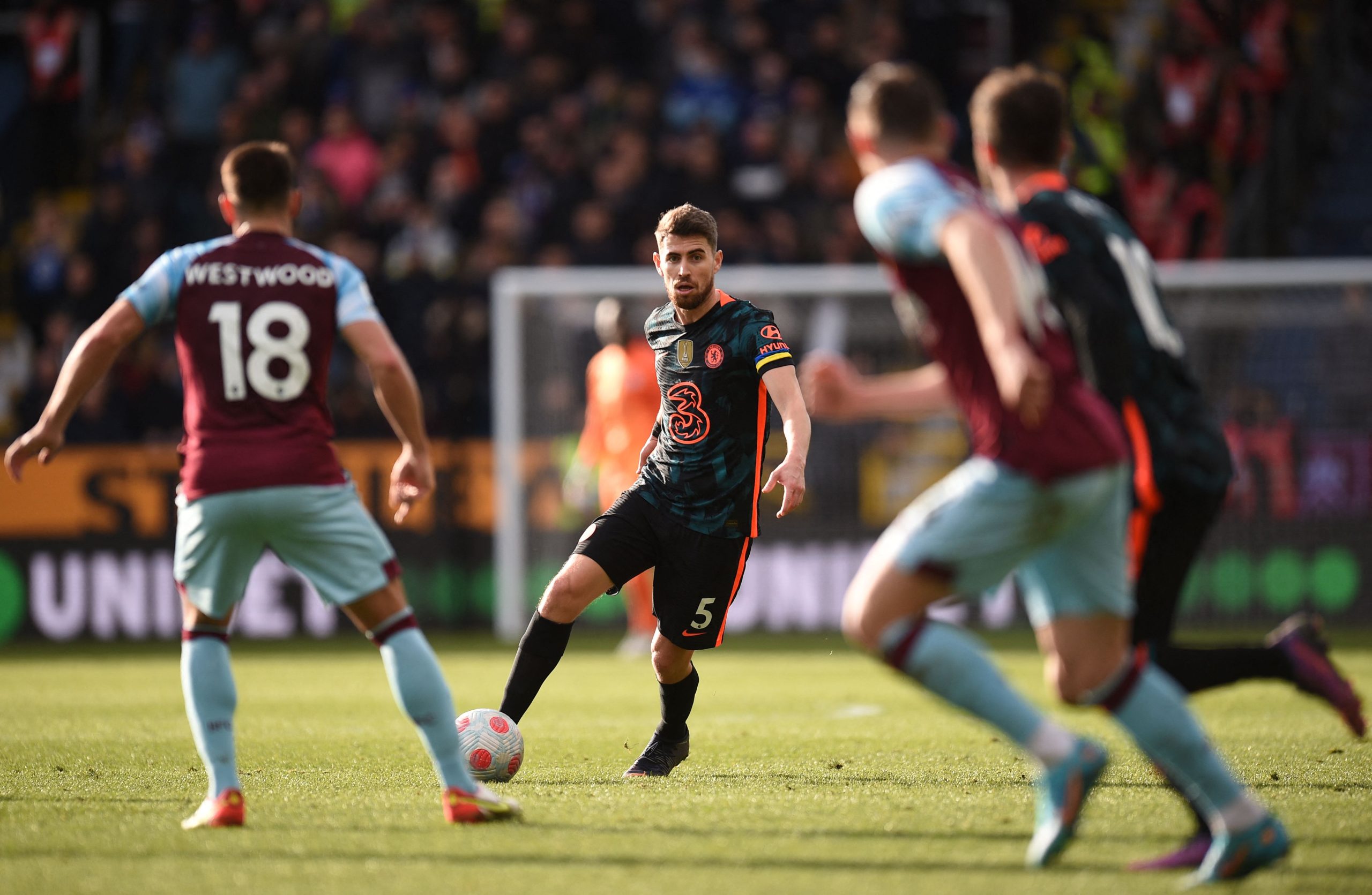 Jorginho has interest from Milan. (Photo by OLI SCARFF/AFP via Getty Images)